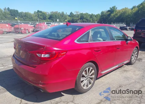 2017 Hyundai Sonata Sport z USA, uszkodzony, nr VIN 5NPE34AF9HH454513